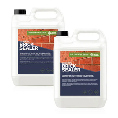 StoneCare4U Essential Brick Sealer - 5L 2 Pack - Clear Finish - For Brickwork & Masonry - Image 3