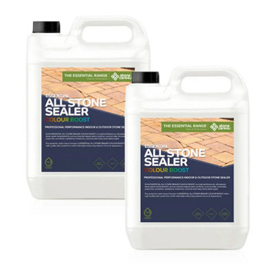 Stonecare4UAll Stone Sealer Colour Boost Finish (10L)Highly Effective Enhancing Sealer For Natural Stone from B&Q