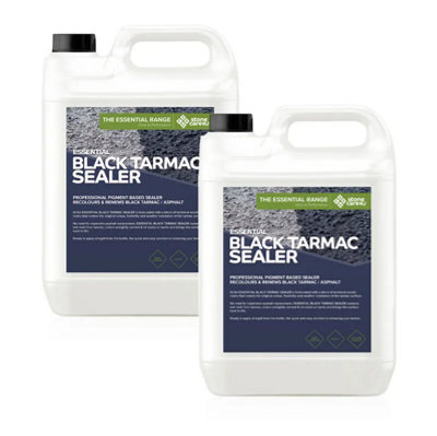 Stonecare4UBlack Tarmac Sealer (10L)Professional Grade Tarmac Restorer In BlackLong Lasting Protection & Easy Application from B&Q