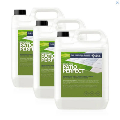 Stonecare4UPatio Perfect (15L)Alkaline Patio CleanerRemovesDirtGrime And Algae Without Damaging Natural Stone from B&Q
