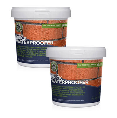 Stonecare4UBrick Waterproofer (10L)Masonry And Brickwork Invisible Sealer Suitable For Internal & External Use from B&Q