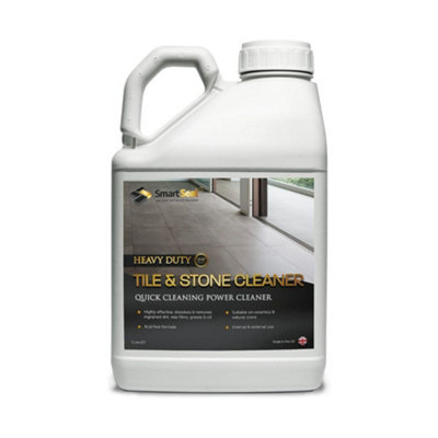 Smartseal Heavy Duty Tile And Stone CleanerBathroom CleanerFloor CleanerRemove Stains On Grout And Stone Surfaces5L from B&Q