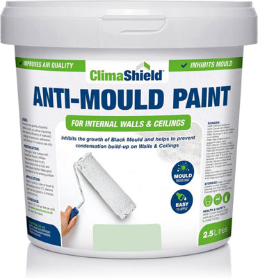 SmartsealAnti Mould PaintForest Dawn (5L) For BathroomKitchen And Bedroom Walls & Ceilings -Protection Against Mould from B&Q