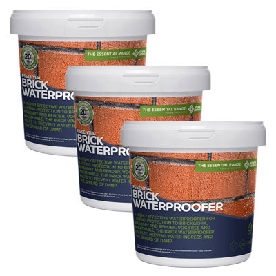 Stonecare4u Essential Brick Waterproofer 5L 3 Pack - Image 3
