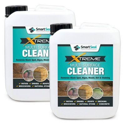 Multi-Surface Cleaner XtremeHigh-Performance External Cleaner For Natural StoneBlock Paving And Paving Slabs2 X 5L from B&Q