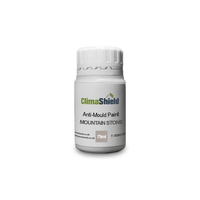 Smartseal Anti Mould PaintMountain Stone (75Ml Sample) BathroomKitchenBedroom Walls & CeilingsProtection From Mould from B&Q