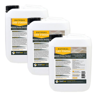 Smartseal Stone SealerSandstone SealerNatural Stone SealerDry InvisibleImpregnatingFor LimestoneSlate& More3X5L from B&Q