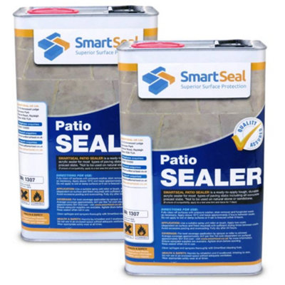 Smartseal Patio Sealer - Clear - Matt Finish - Stain Resistant - 2 x 5L Concrete Sealer - Image 4