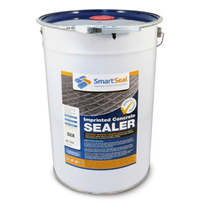 Smartseal Imprinted Concrete SealerSilk Wet LookDriveway Sealer For Patterned Imprinted Concrete Driveways And Patios25L from B&Q