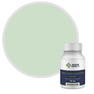 Stonecare4U Anti-Condensation PaintMeadow Sage (75Ml Sample) Reduce Moisture & Condensation On Internal Walls & Ceilings from B&Q