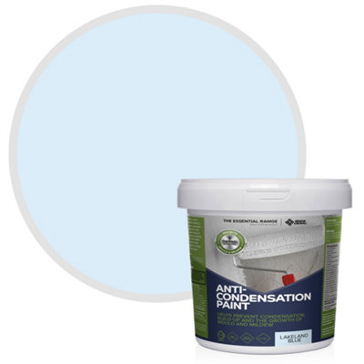 Stonecare4U Anti-Condensation PaintLakeland Blue (2.5L) Protect From Moisture & Reduce Condensation On Walls & Ceilings from B&Q