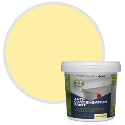 Stonecare4U Anti-Condensation PaintMagnolia (5L) Protect From Moisture & Reduce Condensation On Walls & Ceilings from B&Q