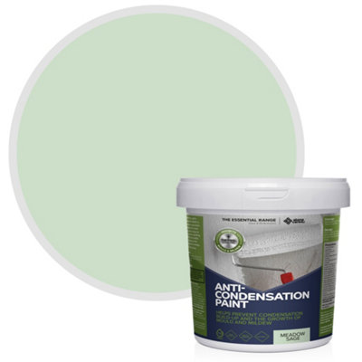 Stonecare4U Anti-Condensation PaintMeadow Sage (2.5L) Protect From Moisture & Reduce Condensation On Walls & Ceilings from B&Q