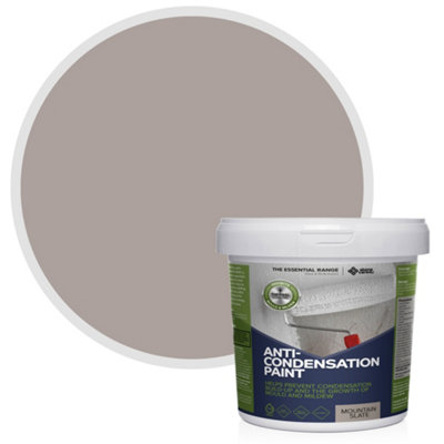 StoneCare4U Mountain Slate Anti Condensation Paint 2.5L - Walls & Ceilings - Grey - Image 3