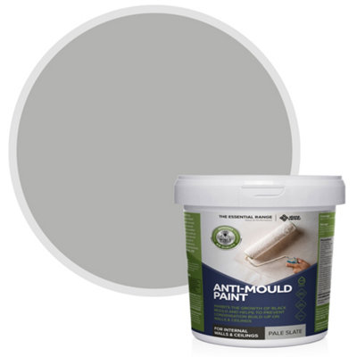 Stonecare4UAnti-Mould PaintPale Slate (5L) BathroomKitchen & Bedroom Walls & CeilingsProtect Against Mould from B&Q