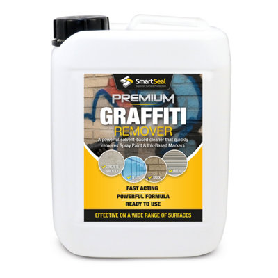  - SmartsealPremium Graffiti RemoverAlso Removes Artex & LacquerSuitable For ConcreteGlassMasonryBrick & Metal5L - Image 3