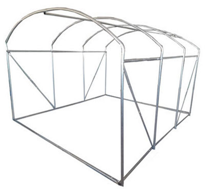 Crocodile Trading 3M X 3M (10' X 10' Approx) Extreme Poly Tunnel Frame Only from B&Q