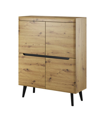 B&Q -  Nordi Collection Cabinet 107Cm In Oak