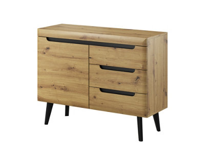 B&Q -  Nordi Sideboard With Drawers 107Cm