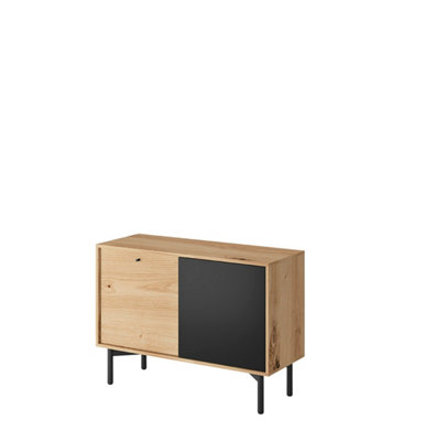 B&Q -  Flow Collection Sideboard 102Cm In Natural Oak