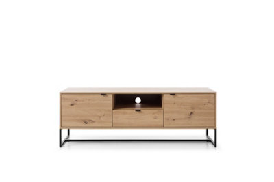 B&Q -  Amber Collection Tv Stand 153Cm In Oak