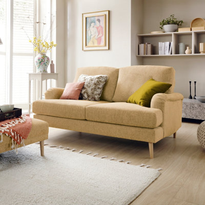 Abakus Direct Harper 2 Seater In Peanut Brown from B&Q