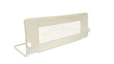 Safetots Deluxe Soft Touch Denim Bed RailNatural 100Cm Wide X 40Cm TallToddler Bed Guard For Safety from B&Q