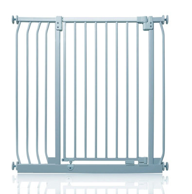 Safetots Extra Tall Elite Safety Gate89Cm98CmMatt GreyExtra Tall 96.8Cm In HeightPressure Fit Stair Gate from B&Q
