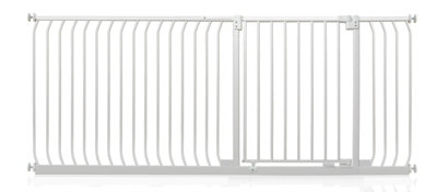 Safetots Elite Pressure Safety Gate189Cm198CmMatt WhitePressure Fit Stair Gate from B&Q
