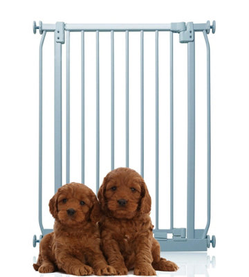 Bettacare Extra Tall Elite Dog Gate71Cm80CmMatt GreyExtra Tall 96.8Cm In HeightPressure Fit Pet Gate from B&Q