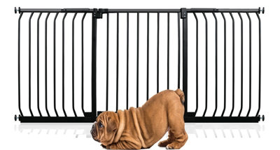Bettacare Elite Pressure Dog Gate179Cm188CmMatt BlackPressure Fit Pet Gate For Dog And Puppy from B&Q