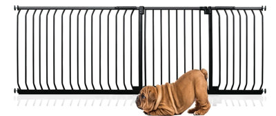 Bettacare Elite Pressure Dog Gate207Cm216CmMatt BlackPressure Fit Pet Gate For Dog And Puppy from B&Q