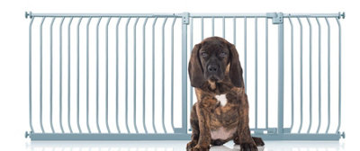 Bettacare Elite Pressure Dog Gate216Cm225CmMatt GreyPressure Fit Pet Gate For Dog And Puppy from B&Q