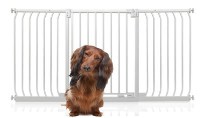 Bettacare Elite Pressure Dog Gate161Cm170CmMatt WhitePressure Fit Pet Gate For Dog And Puppy from B&Q