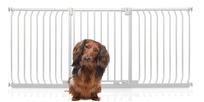 Bettacare Elite Pressure Dog Gate197Cm206CmMatt WhitePressure Fit Pet Gate For Dog And Puppy from B&Q