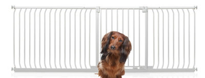 Bettacare Elite Pressure Dog Gate234Cm243CmMatt WhitePressure Fit Pet Gate For Dog And Puppy from B&Q