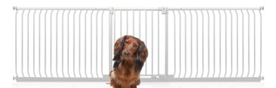 Bettacare Elite Pressure Dog Gate271Cm280CmMatt WhitePressure Fit Pet Gate For Dog And Puppy from B&Q