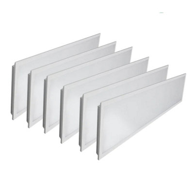 ENER-J 3 Pack 40W LED Ceiling Panel Light - 6500K Daylight White - 3600 Lumens - 1195x295mm - Image 6