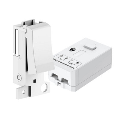 Ener-J EnerJ Wireless Kinetic Grid Switch With 500W Rf And Wifi Receiver Module White 240V from B&Q