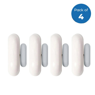 Ener-J Smart Wi-Fi Wireless Door And Window Security Sensor Pack Of 4 White 2.4Ghz from B&Q