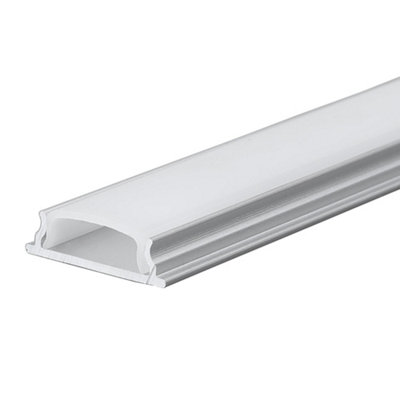 Ener-J 18mm X 5 9mm Bendable Aluminum Profile With Pc Cover 1M Length Kit 0 9mm Thickness Pack Of 4 from B&Q