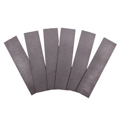 Afit Intumescent Hinge Pads Pack Of 676X18X0.8mm Suit 76X50mm HingesBsen1634: 30&60 Minute Fire Rated from B&Q