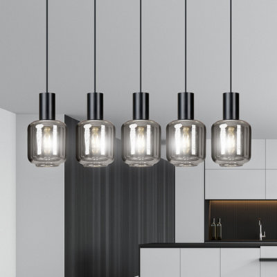 CGC Lighting Cgc Ingvar 5 Black Ceiling Light from B&Q