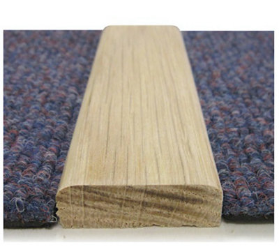 Wiltshire Wood Flooring Supplies Carpet To Carpet - Solid Oak - Unfinished - 0.9M Lengths