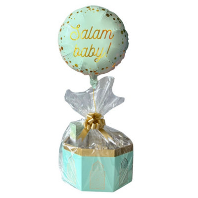Salam Baby Hamper Box & Balloon from B&Q