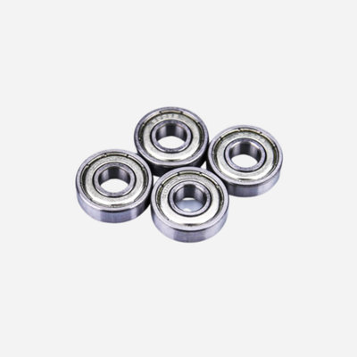 OKODOKO 4 Pack Of 696Zz Deep Groove Ball Bearing Double Shield 696-2Z 6mm X 15mm X 5mm 1080096 from B&Q