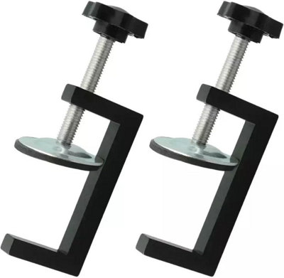 OKODOKO Adjustable G Clamps For Woodwork Carpentry Mini Screw Table C Clamps (2) from B&Q