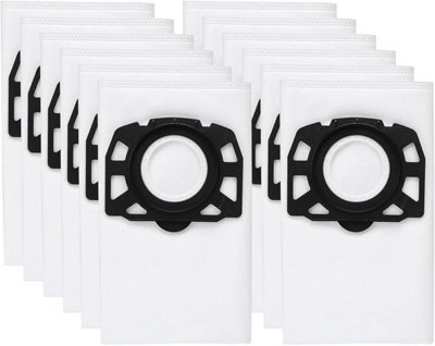 OKODOKO 12 Pack Filter Bags For Karcher Wd3 Wd2 Mv3 Se4001 Wet & Dry VacuumsReplacement 2.863-314.0 from B&Q