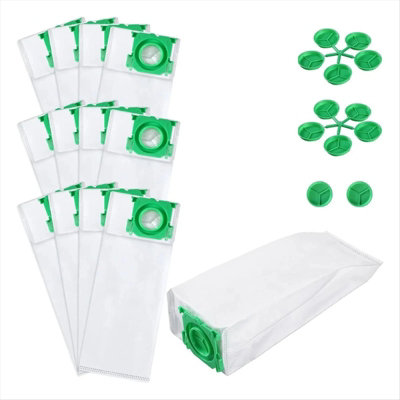 OKODOKO 12 Pack Cylinder Vacuum Cleaner Bags For Sebo K1 K3 SeriesLarge Dust Capacity from B&Q