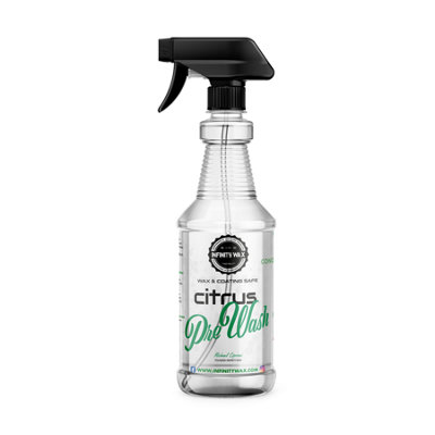 Infinity Wax Empty Pro Bottle With Label Citrus Pre Wash Refillable ICLCITPB - Image 5